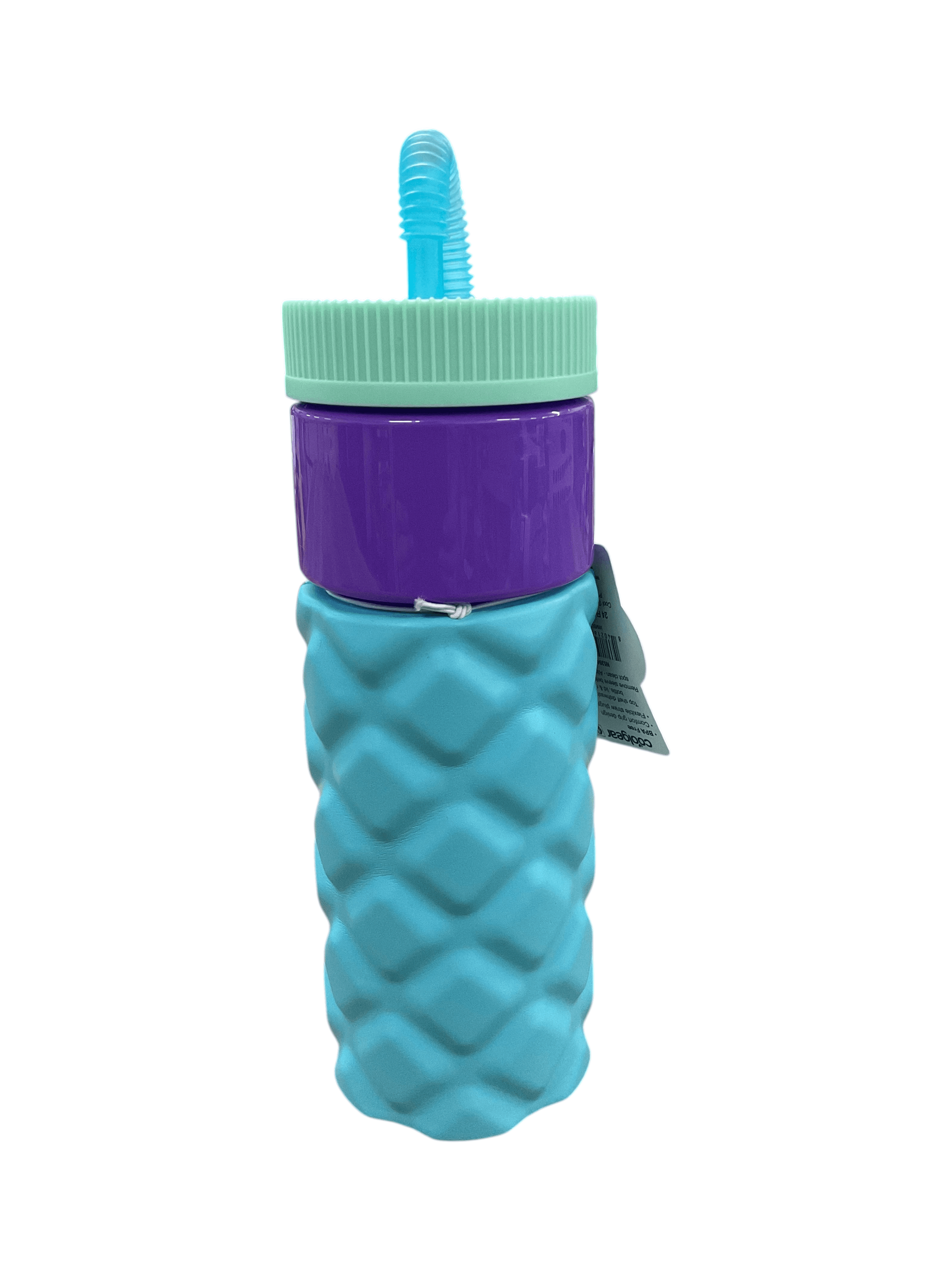 Cool Gear Retro Water Bottle with Straw 16oz - Thumbnail 2