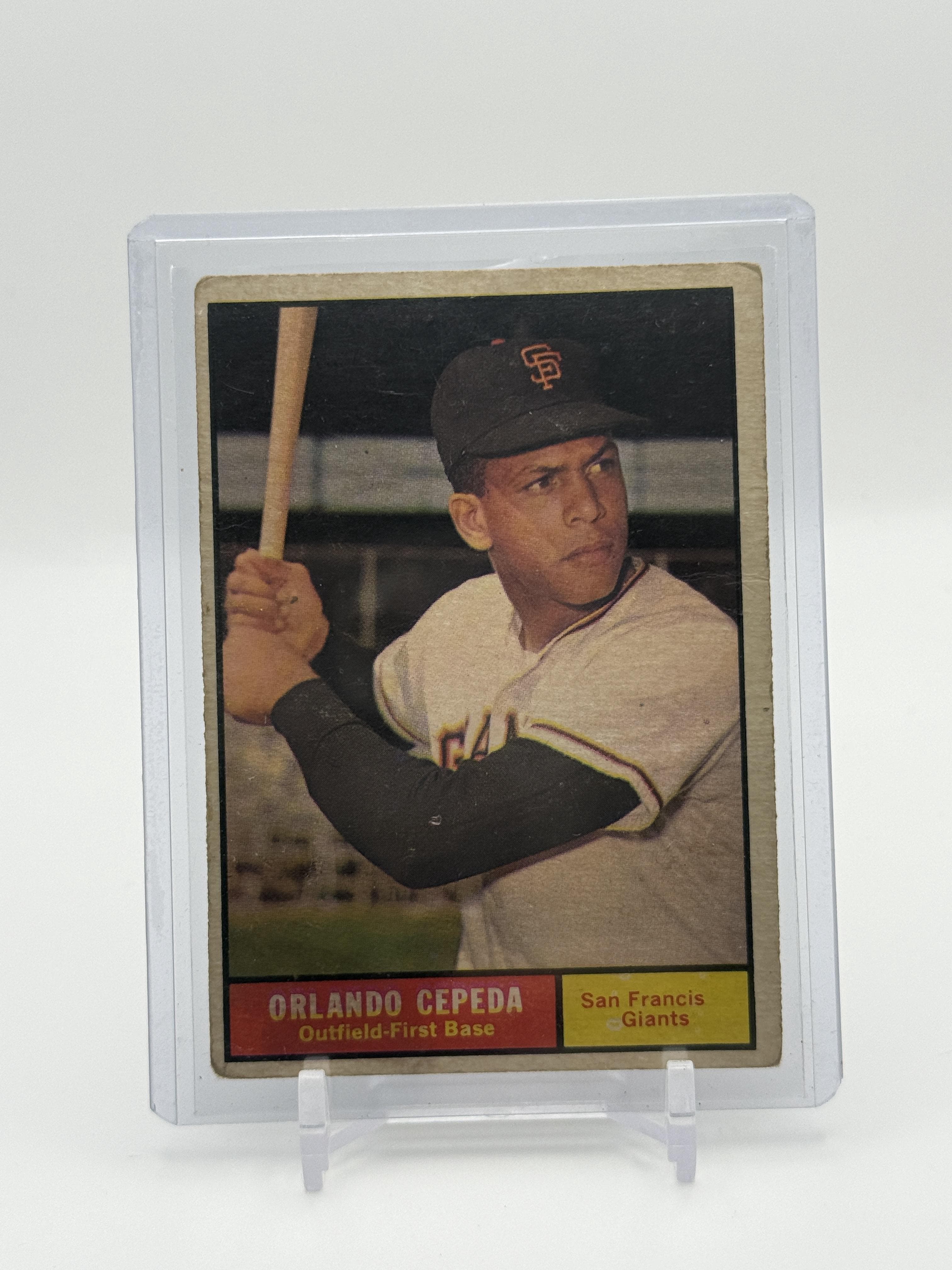 1961 Topps #435 Orlando Cepeda - Thumbnail 2