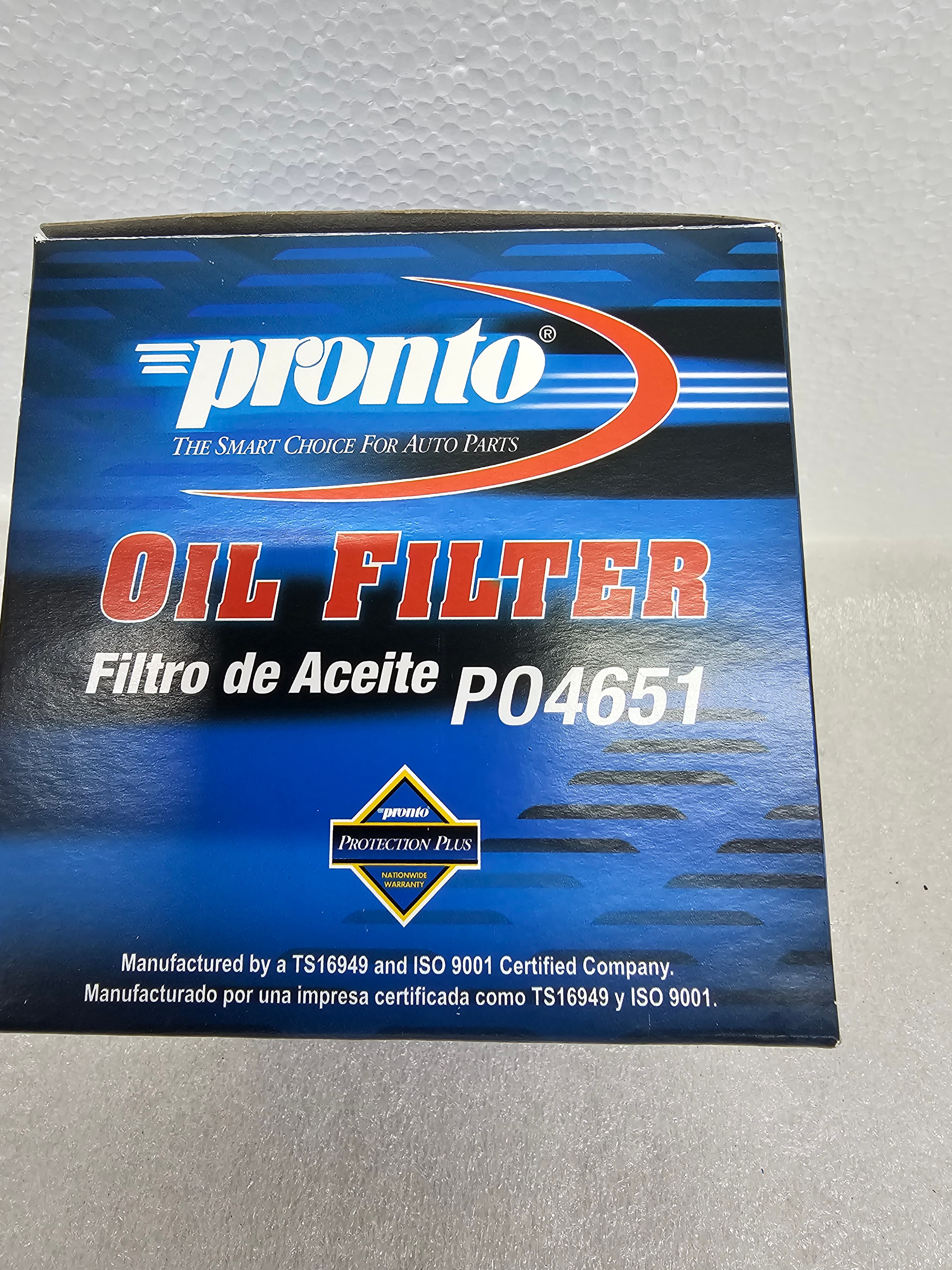 Pronto Oil Filter P04651 ( sale includes 1 filter ) - Thumbnail 4
