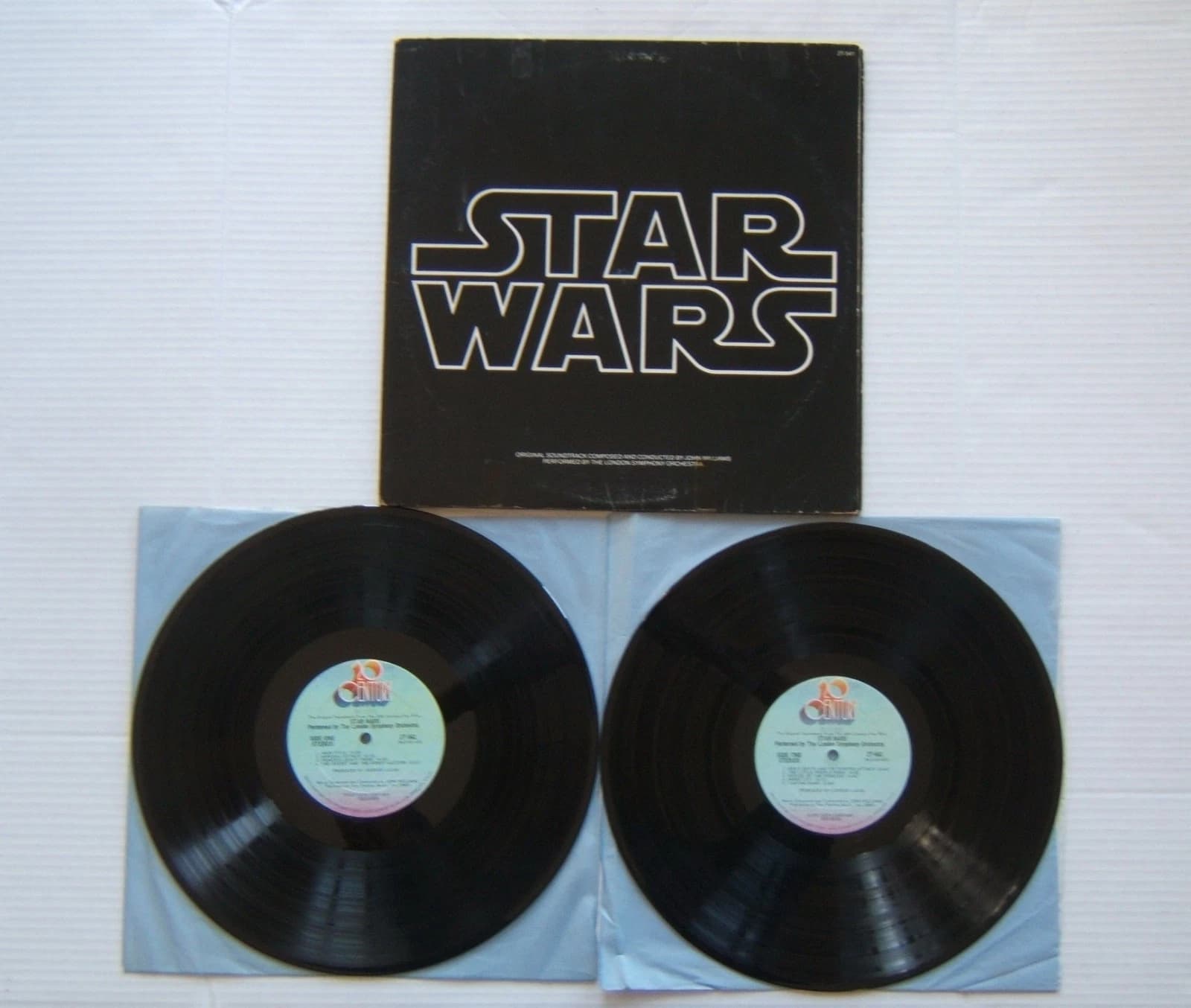 1977 Star Wars Soundtrack Double Vinyl Album John Williams - Thumbnail 3