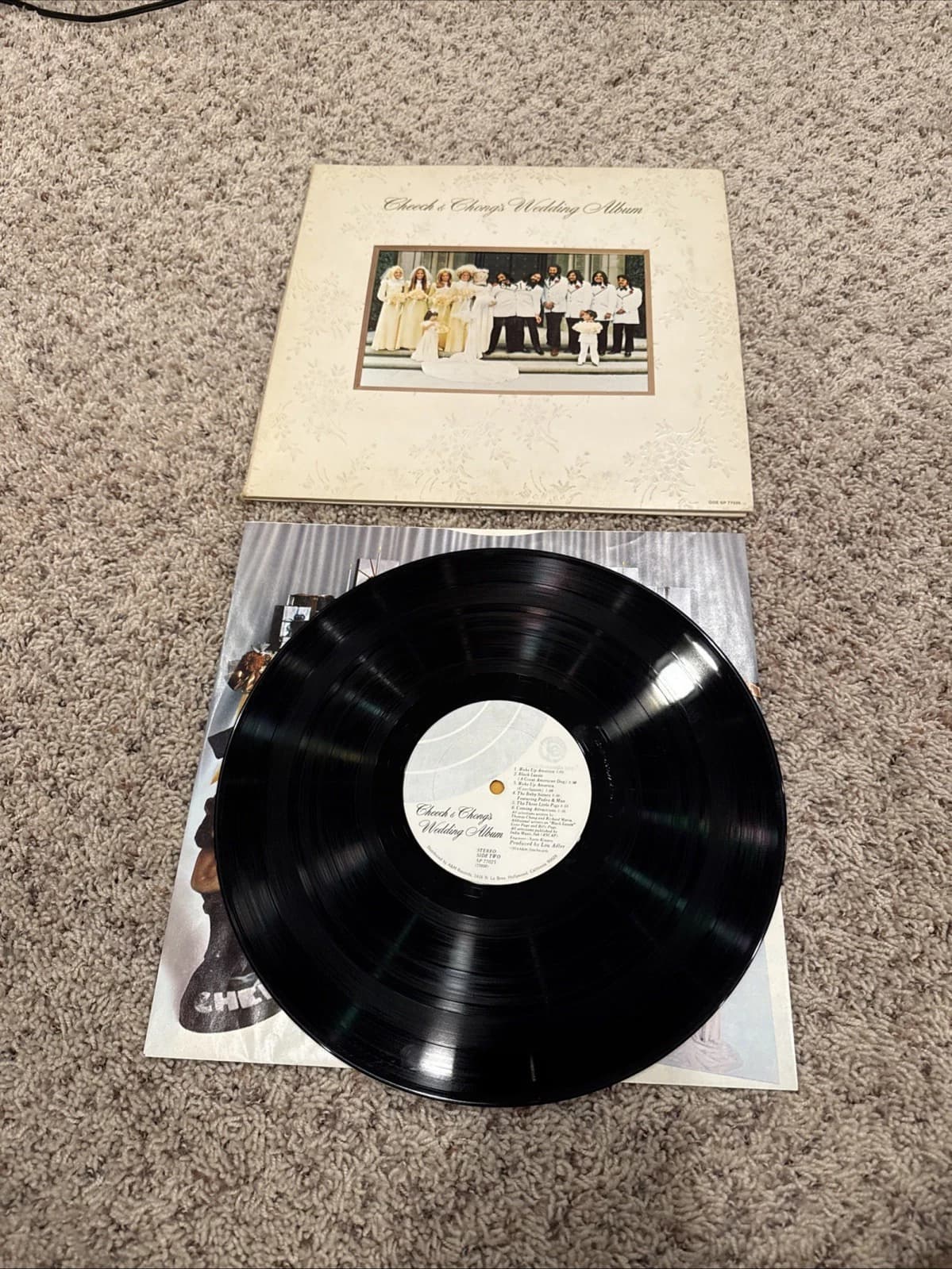 Cheech & Chong Wedding Album Vinyl Original Pressing - Thumbnail 3