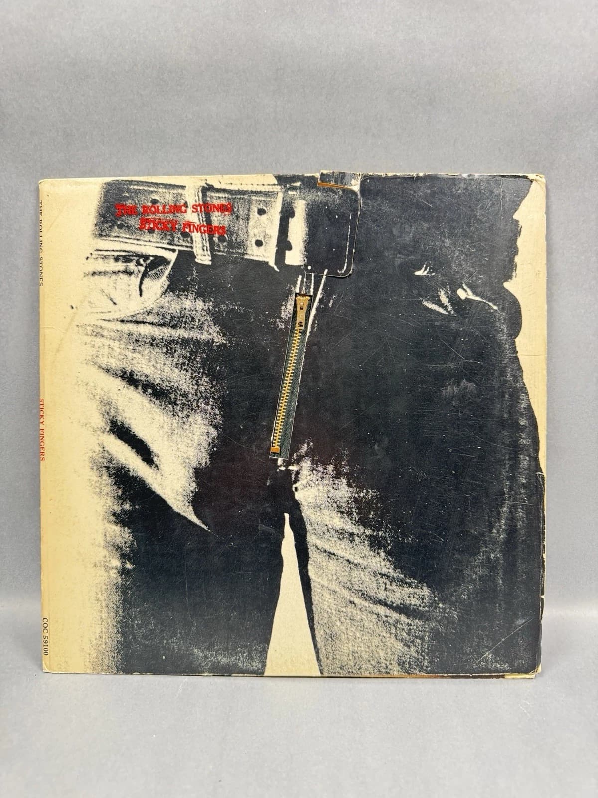 Rolling Stones Sticky Fingers Original Pressing with Zipper - Thumbnail 2