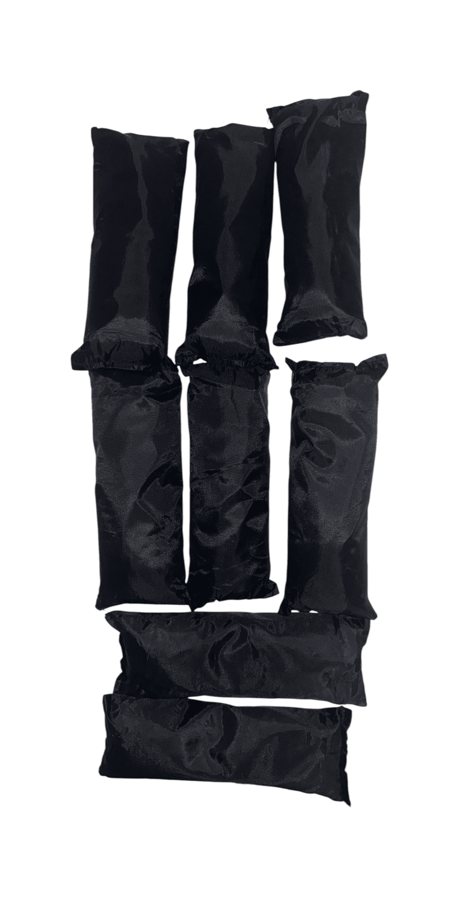 8 Weighted vest 2.5 lbs weights - 20lbs Black