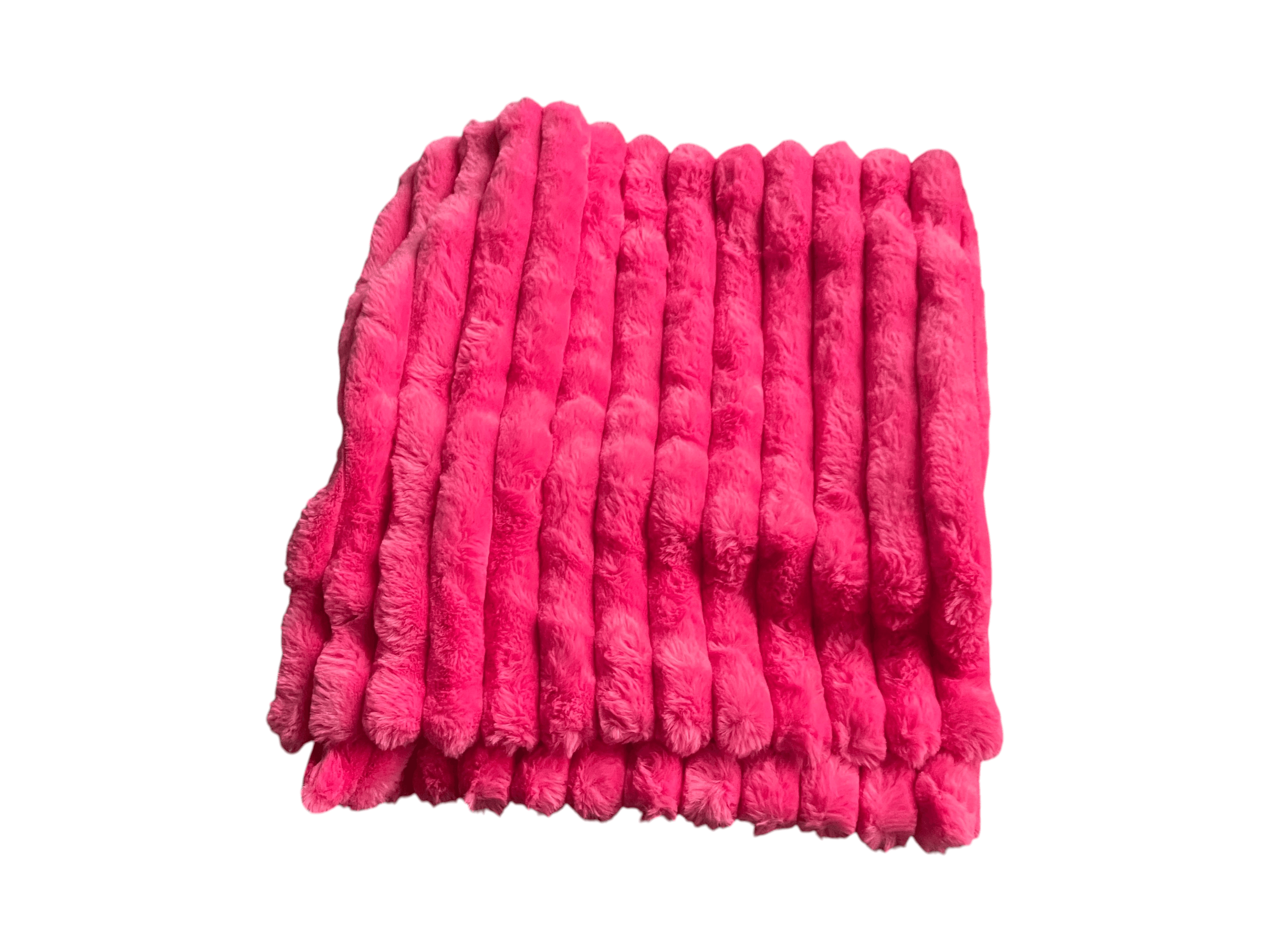 Pink Faux Fur pillowcase - Thumbnail 2