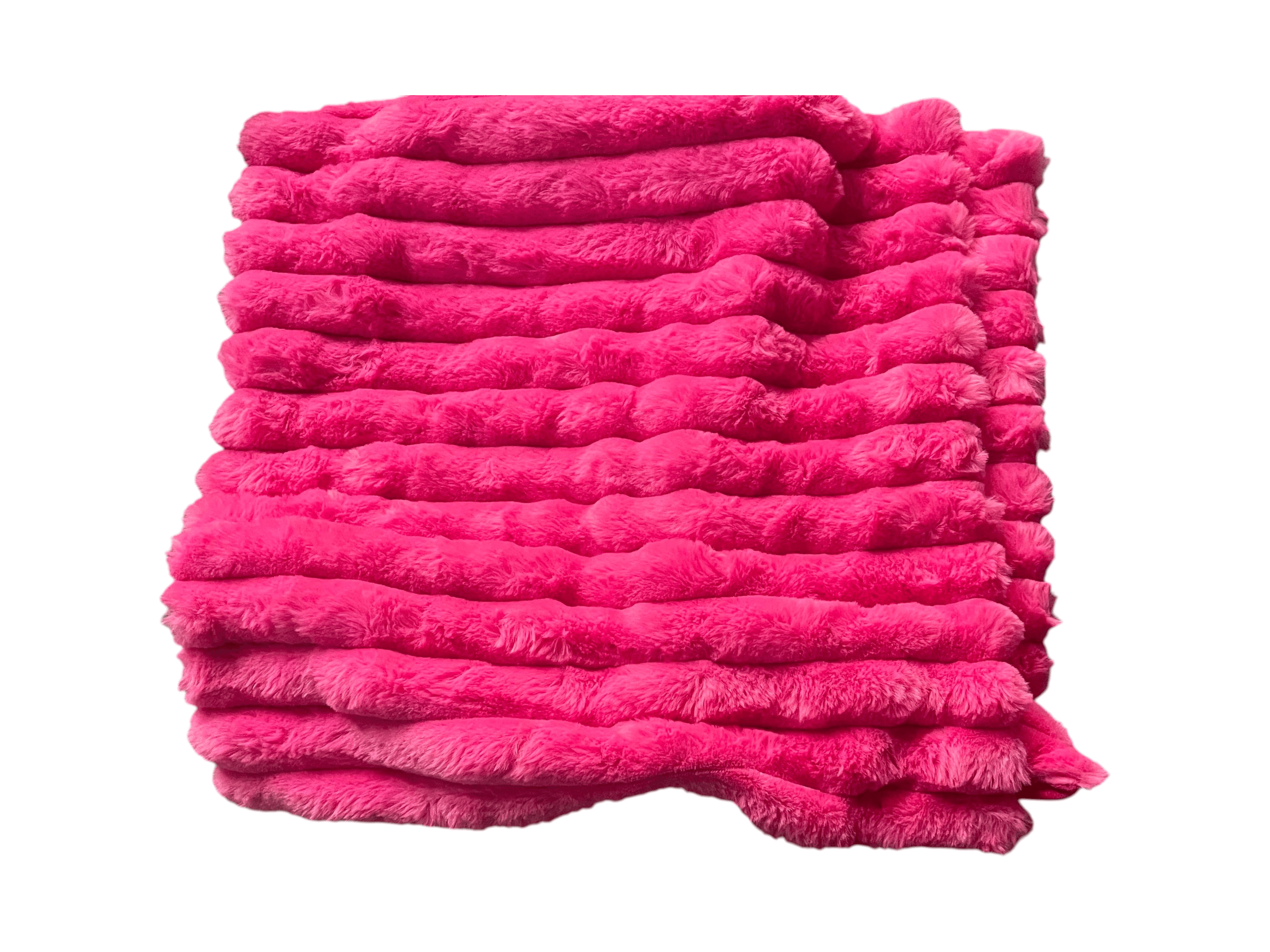 Pink Faux Fur pillowcase - Thumbnail 3