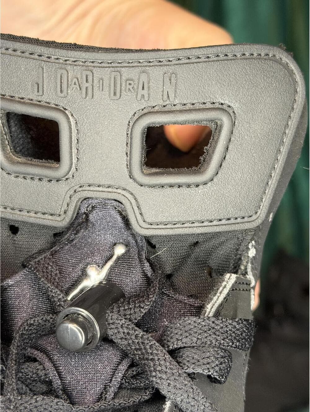 Air Jordan 6 Retro GS 'Chrome' Black Metallic Silver - Thumbnail 7