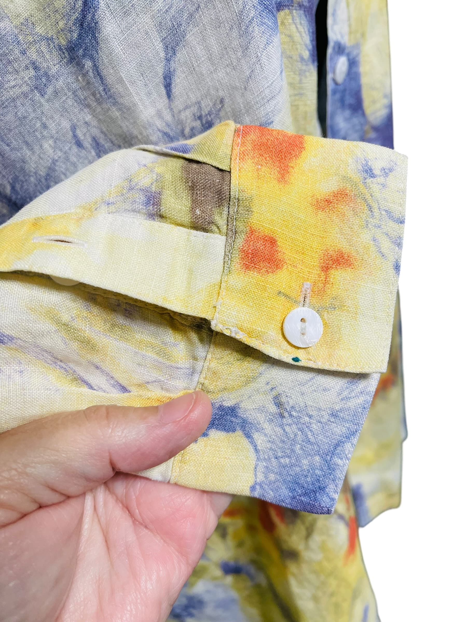 Go Silk Women’s Floral Button Up Blouse/Top - Thumbnail 10