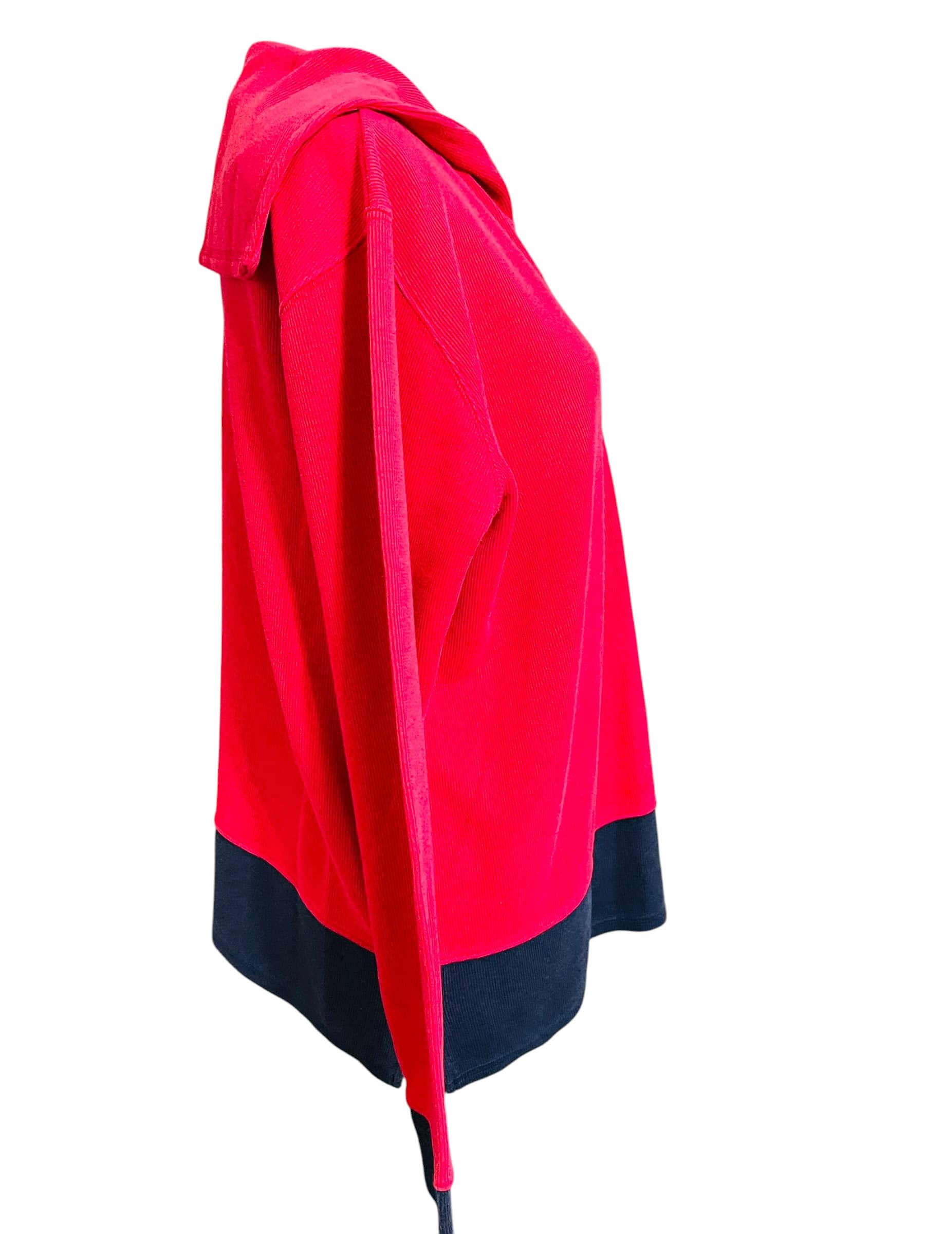 Mountain Lake Casuals Women’s Long Sleeve Sailor Collar Sweater - Thumbnail 4