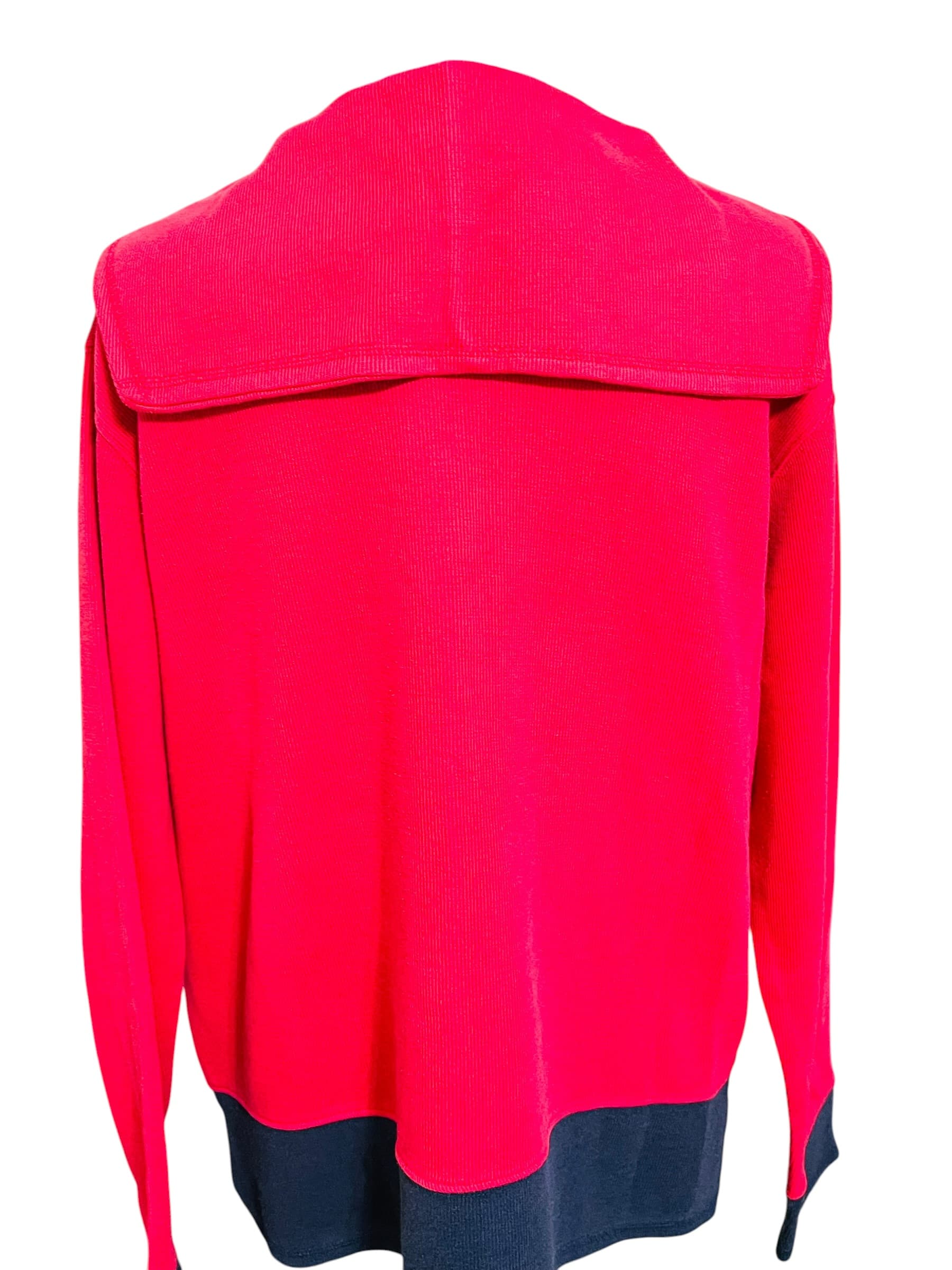 Mountain Lake Casuals Women’s Long Sleeve Sailor Collar Sweater - Thumbnail 5
