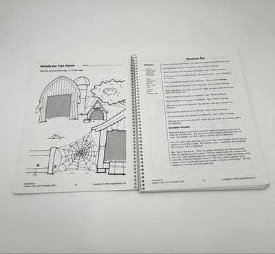 Linguisystems Scissors, Glue, and Vocabulary, Too! Speech Therapy SLP Teaching - Thumbnail 4