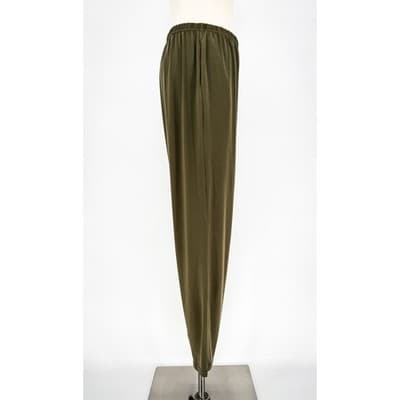 Planet by Lauren G Matte Jersey Slim Tapered Pants Thyme Green Size 1 S/M - Thumbnail 3
