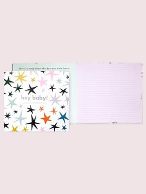 Kate Spade NY First Year Baby Book Dancing Stars Shower Gift Memory Keepsake New