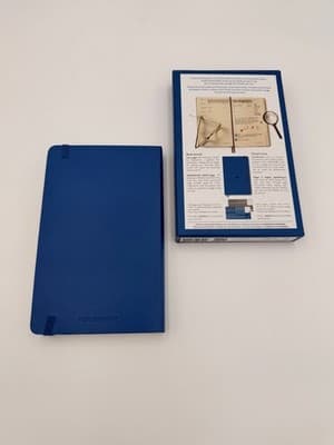 Moleskine Passion Journal- Books Large 5" x 8.25" Steel Blue 400 Pages New - Thumbnail 4