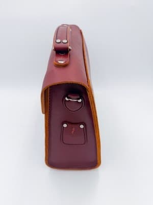 Occidental Leather Walkabout Briefcase Set Rare USA Made Tool Bag Phone Holster - Thumbnail 4
