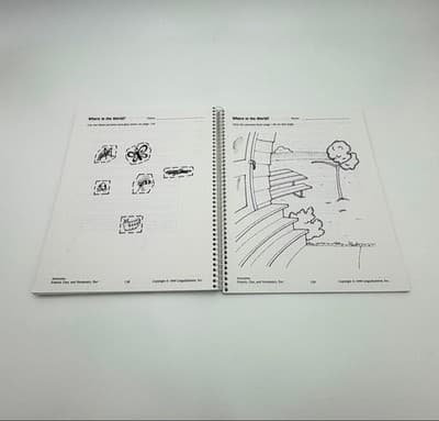 Linguisystems Scissors, Glue, and Vocabulary, Too! Speech Therapy SLP Teaching - Thumbnail 6