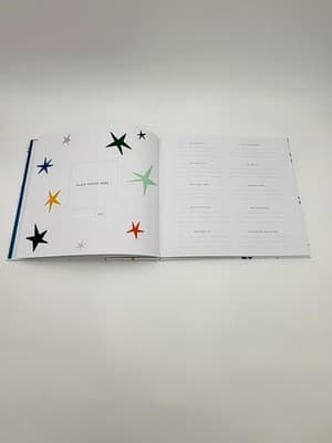 Kate Spade NY First Year Baby Book Dancing Stars Shower Gift Memory Keepsake New - Thumbnail 9