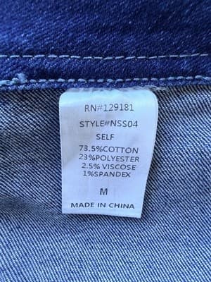 Machine Denim y2k Micro Mini Cargo Buckle Skirt Size M Medium EUC - Thumbnail 4