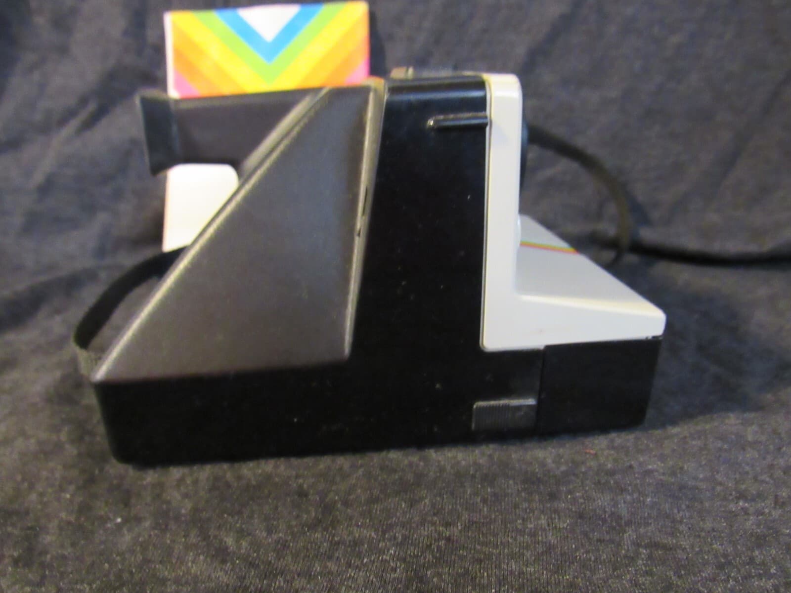 Vintage 1970s Polaroid OneStep Instant Land Camera White U41J - Thumbnail 2
