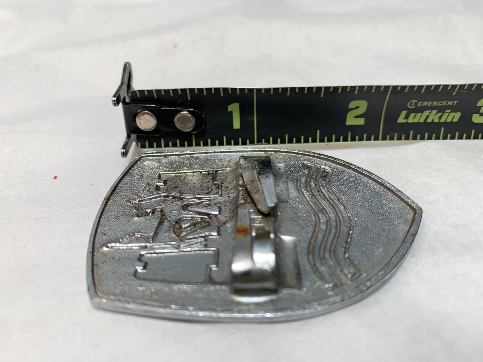 Vintage Volkswagen VW Wolfsburg Crest Hood Emblem Beetle (B5JJ? - Thumbnail 5