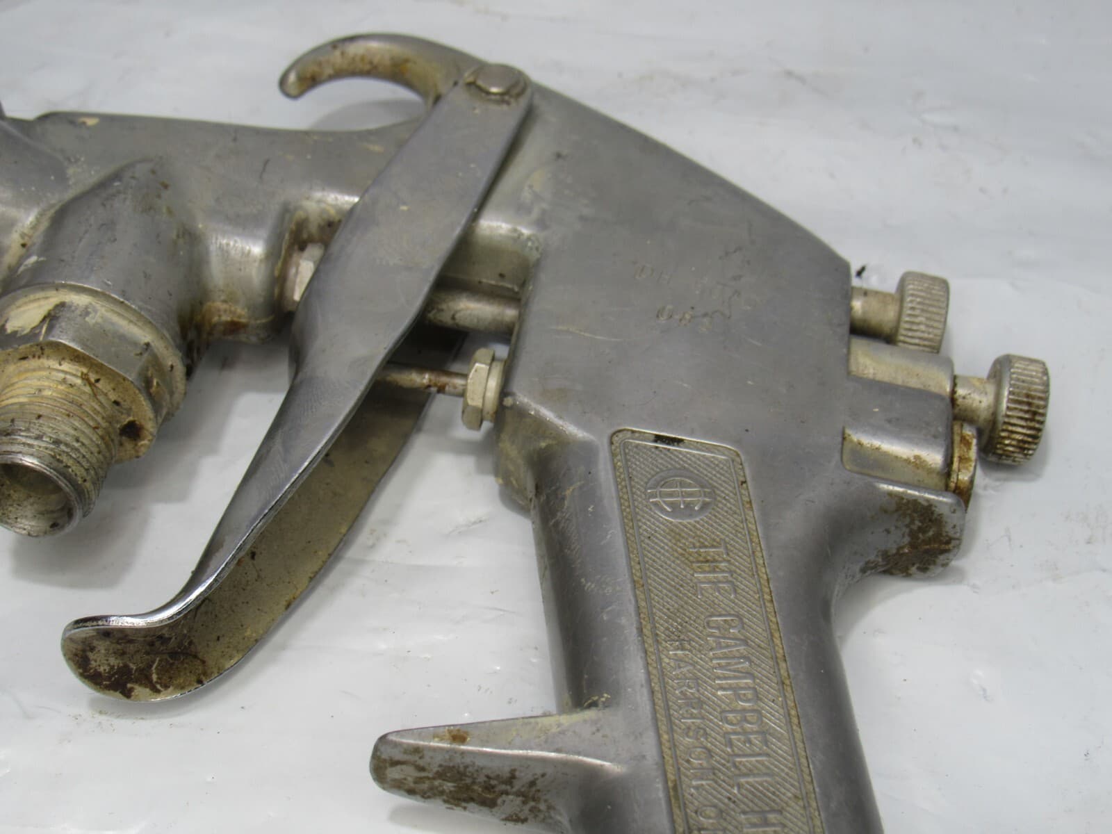 (2) Vintage Automotive Spray Paint Sprayer Guns Sears Campbell Hausfeld (R36J) - Thumbnail 11