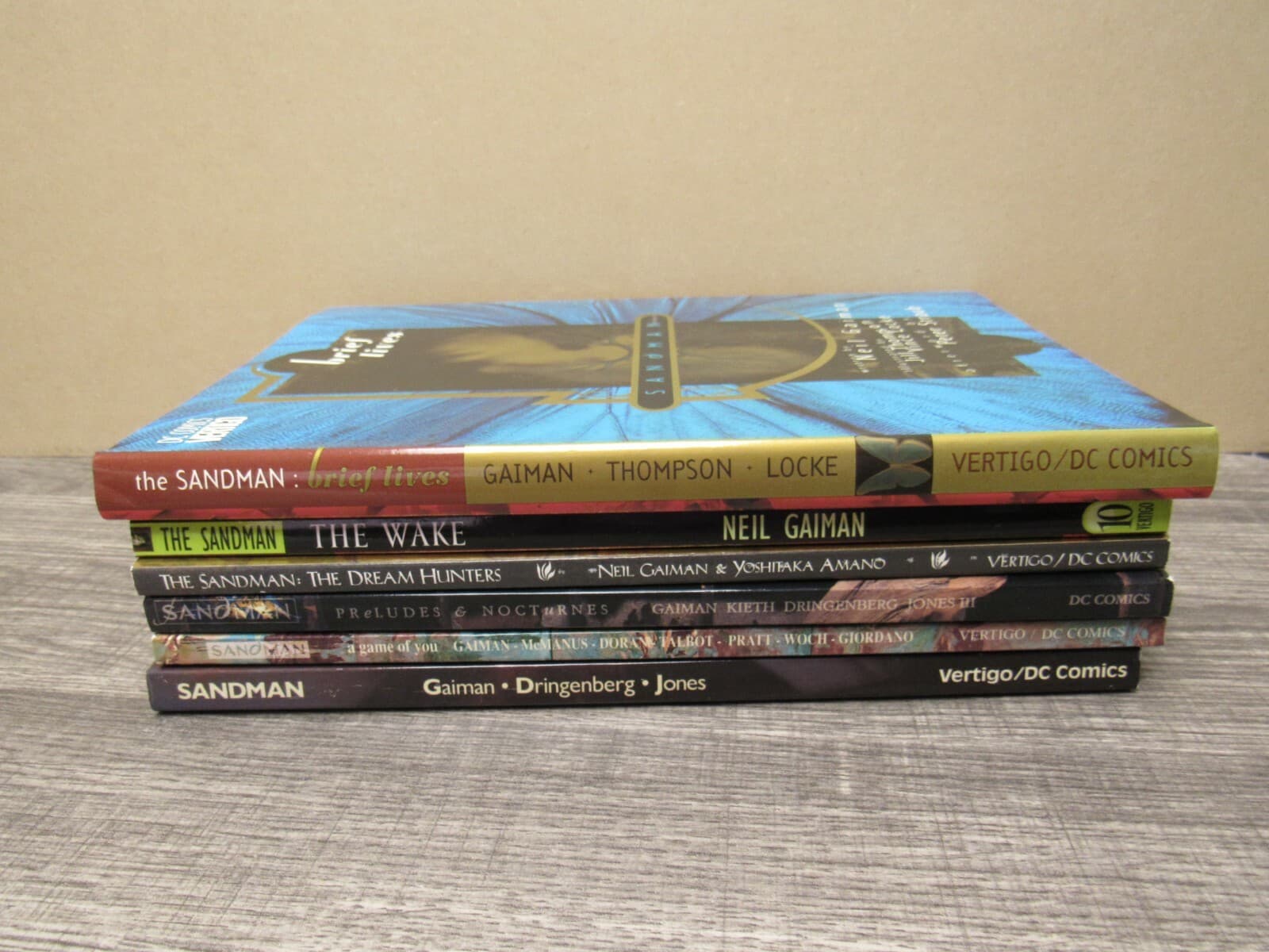 6 The Sandman DC Comics Lot Doll House Game of you Brief Lives Wake Preludes Noc - Thumbnail 8