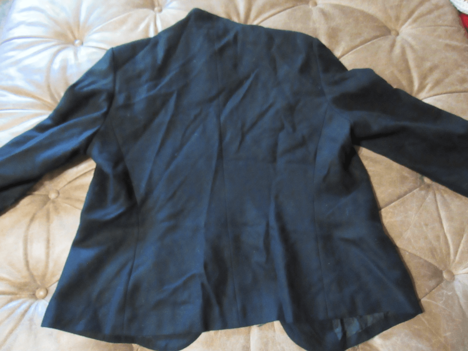 Peter Nygard Military-Style w/ Soutache Lace Trim Jacket Black WOMEN'S SZ 16 J2K - Thumbnail 10