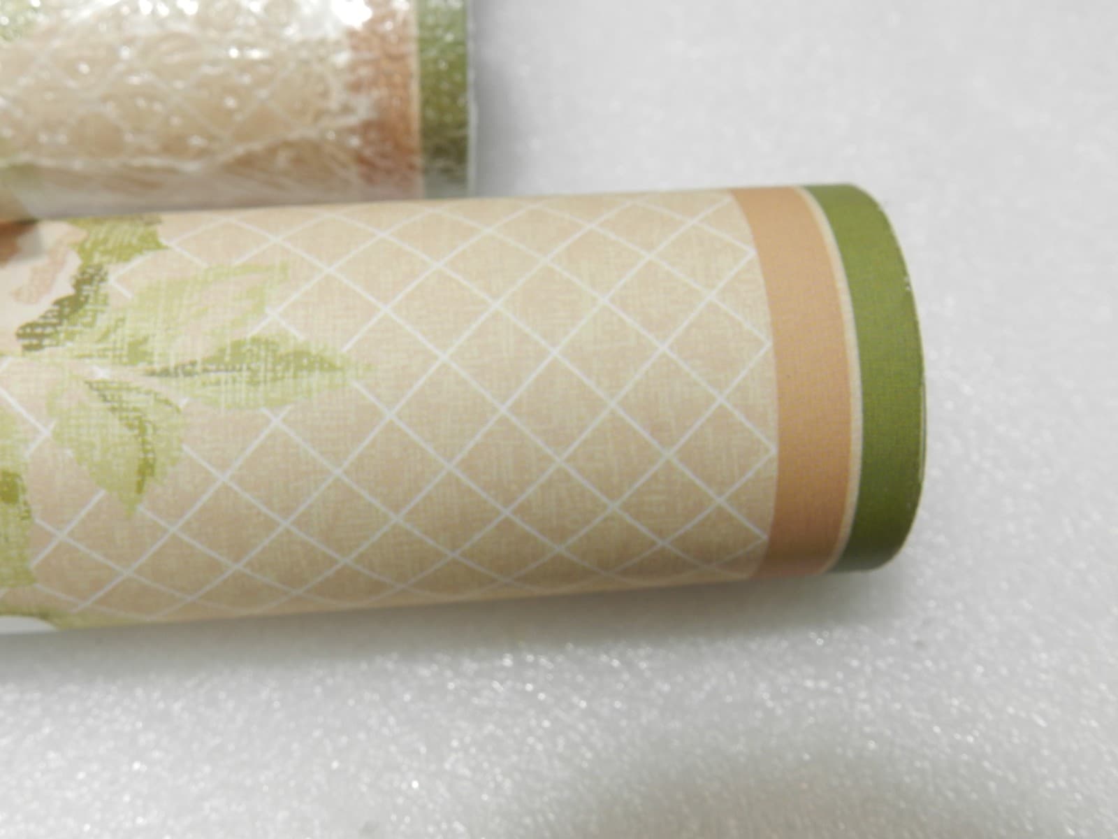 4 Vintage Retired Wallquest Prepasted Wallpaper Border S01285 Floral Pattern E71 - Thumbnail 6
