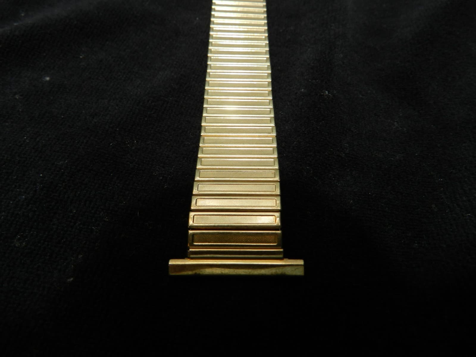 Vintage Champion Flex Stainless Steel 10KT GF Watch Band 19mm E70S - Thumbnail 2