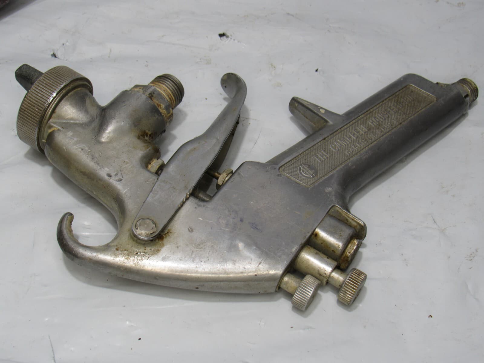 (2) Vintage Automotive Spray Paint Sprayer Guns Sears Campbell Hausfeld (R36J) - Thumbnail 12