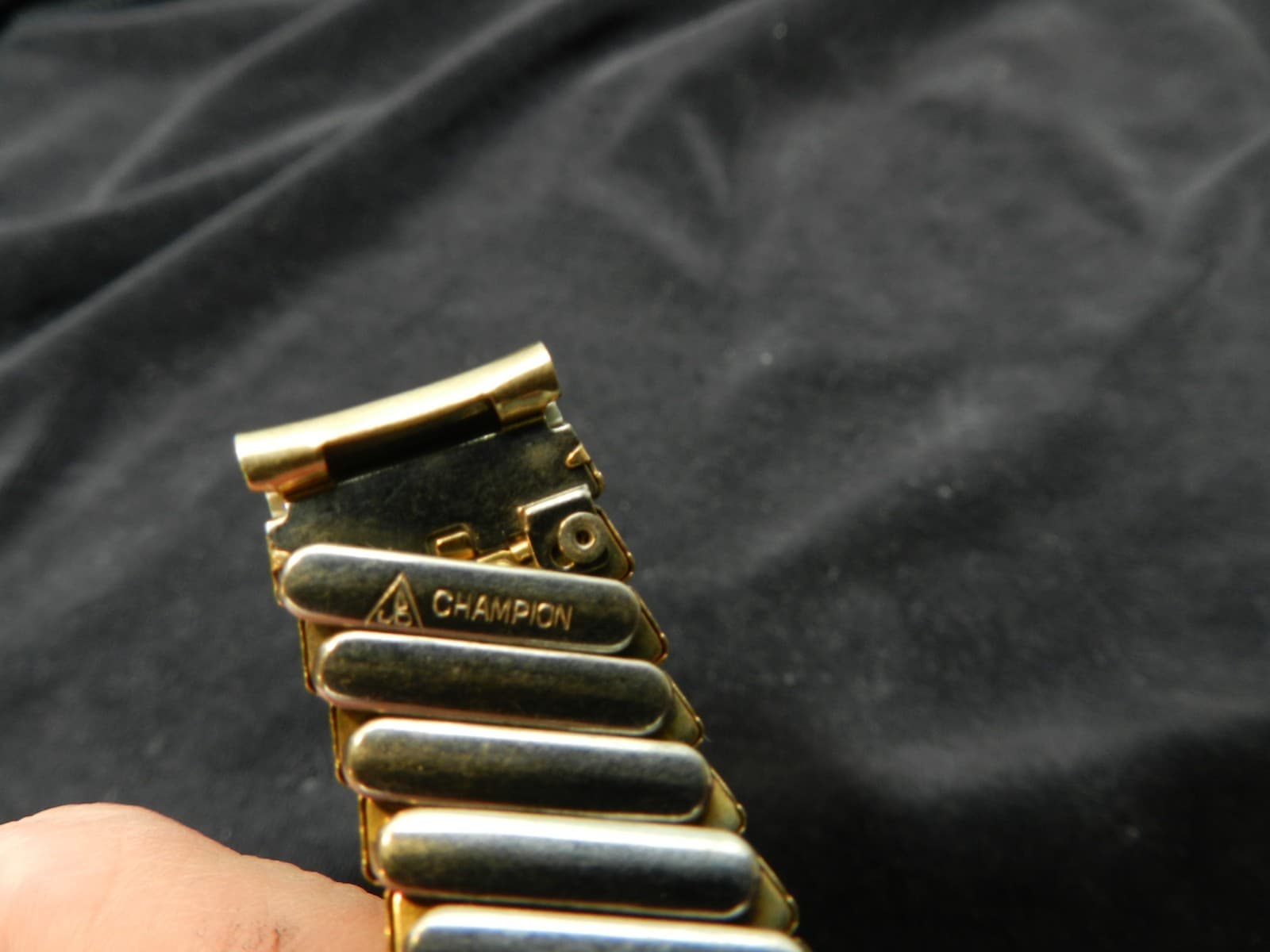 60's Vintage Champion Flex Stainless Steel 10KT GF Watch Band 15mm E69S - Thumbnail 4