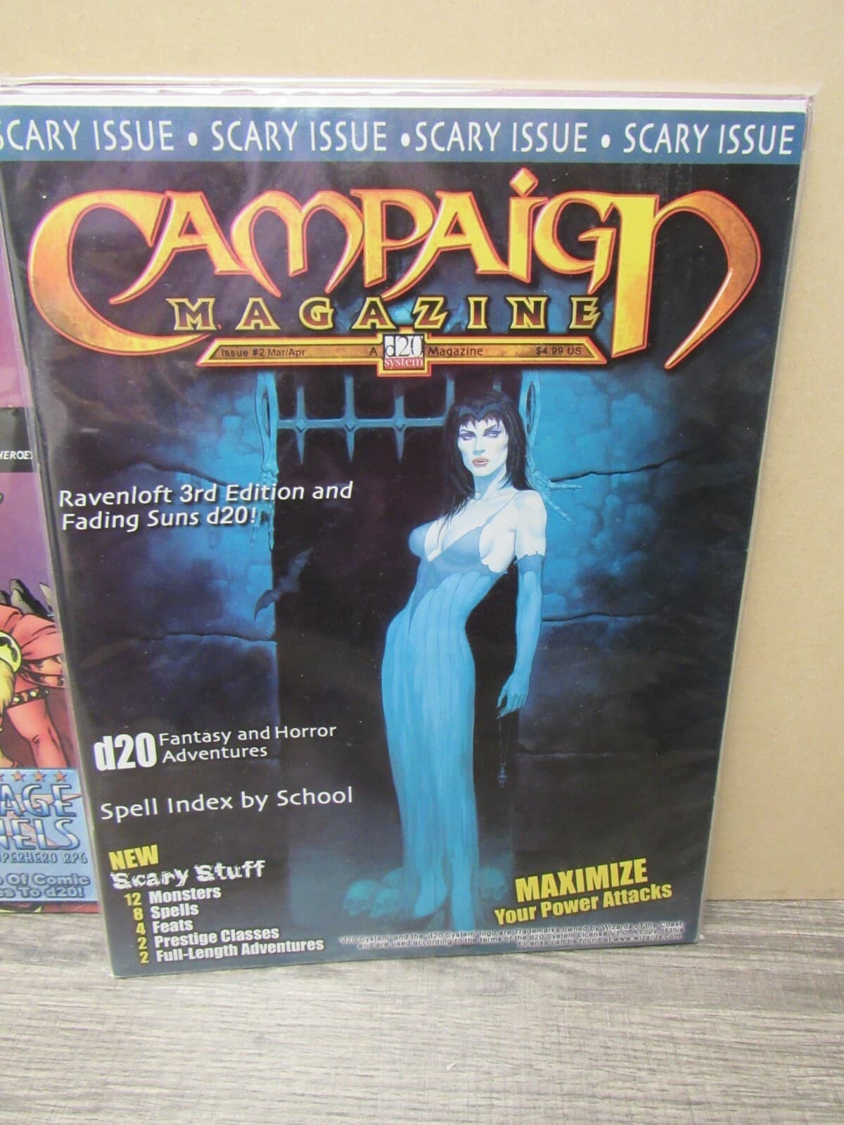 3 Campaign Magazine Heroes Issue , Issue #1 & 2 D&D - Thumbnail 4