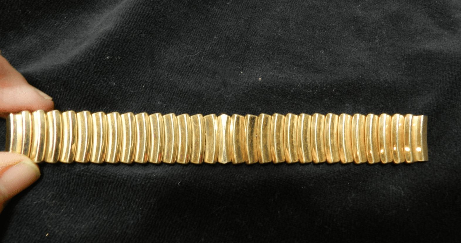 60's Vintage Champion Flex Stainless Steel 10KT GF Watch Band 15mm E69S - Thumbnail 6