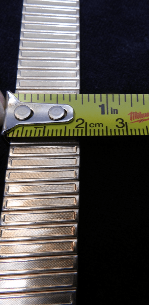 Vintage Champion Flex Stainless Steel 10KT GF Watch Band 19mm E70S - Thumbnail 6