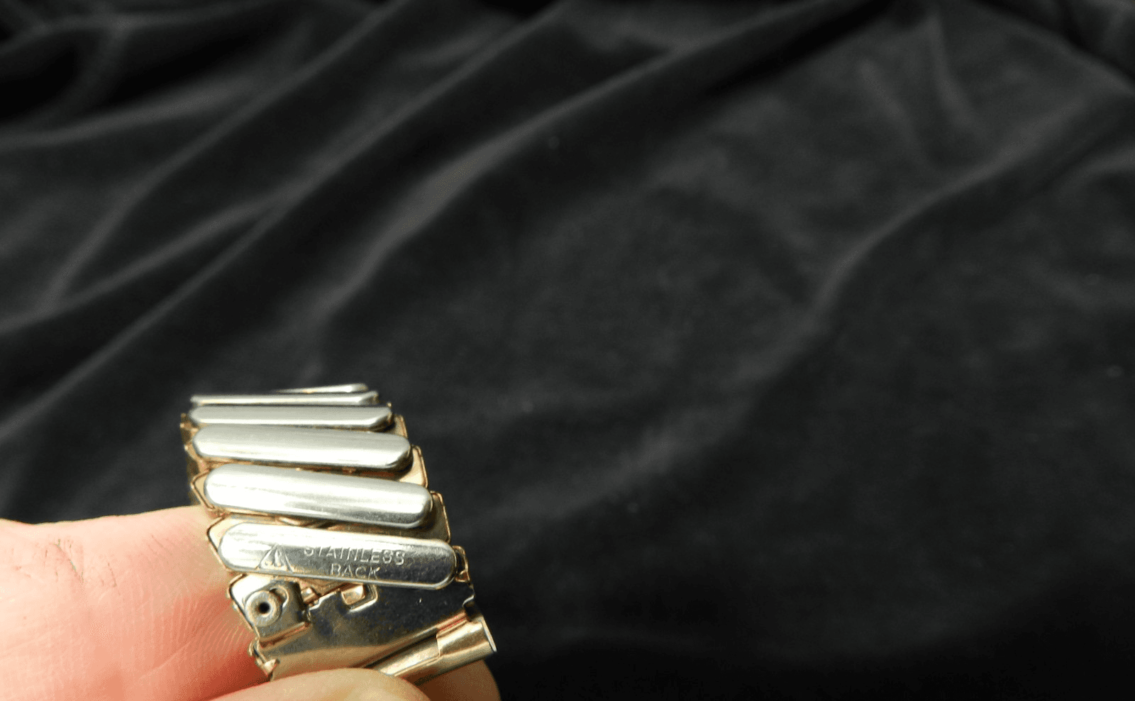 60's Vintage Champion Flex Stainless Steel 10KT GF Watch Band 15mm E69S - Thumbnail 5