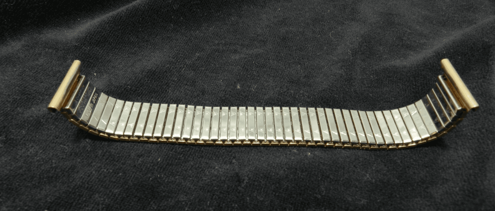 Vintage Champion Flex Stainless Steel 10KT GF Watch Band 19mm E70S - Thumbnail 3