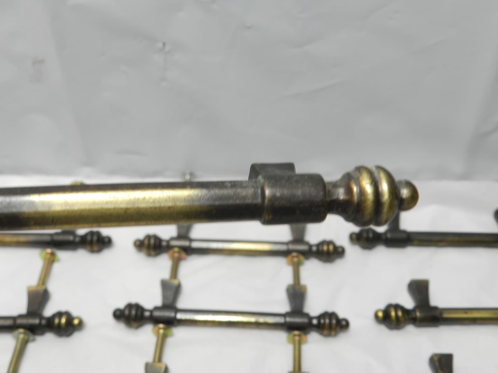 16 Vintage Brass Cabinet Drawer Door Cabinet Pull Handles Antique Gold (B11S) - Thumbnail 10