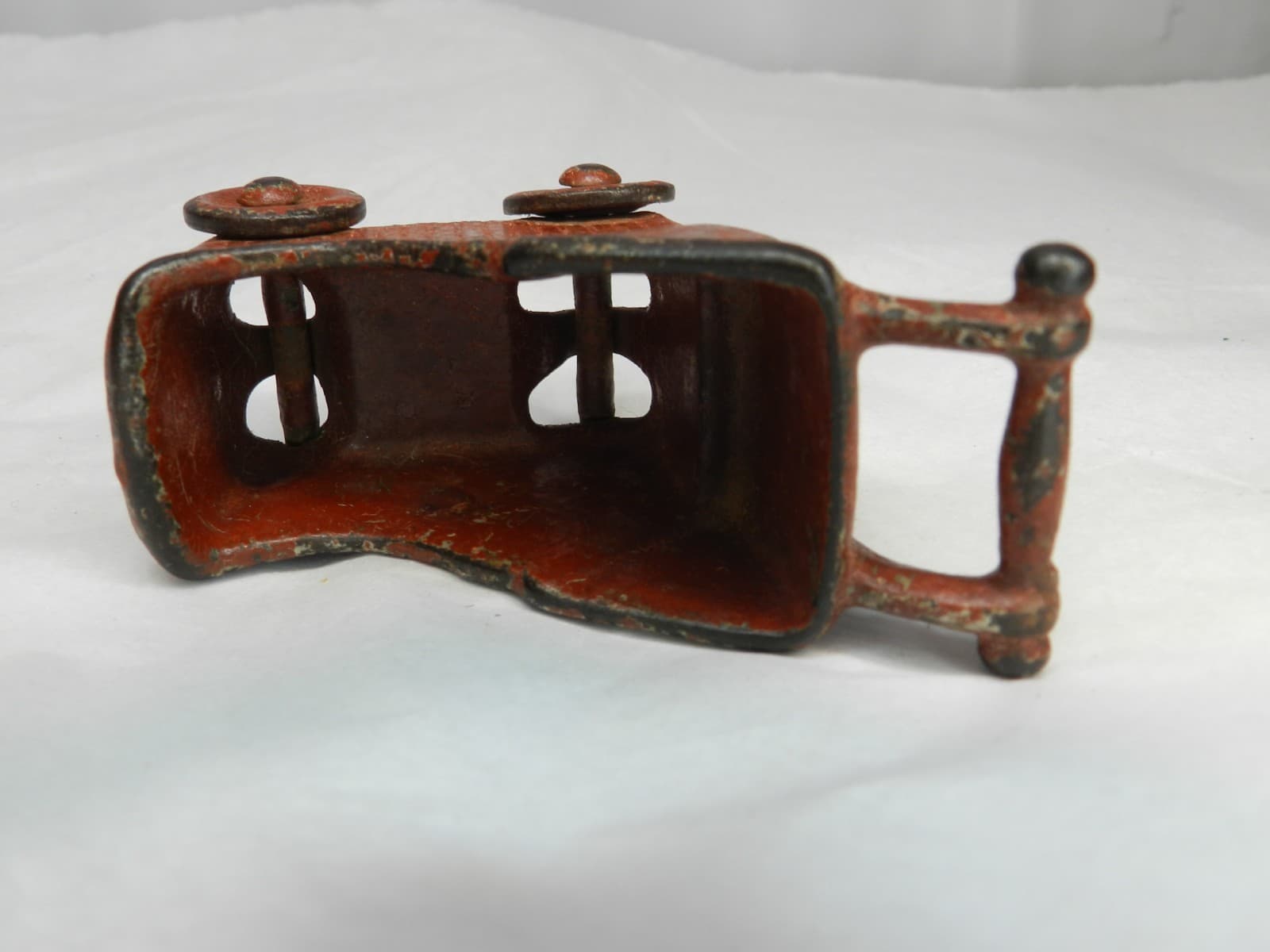 Antique Kilgore Manufacturing Cast Iron Stroller & Highchair Toy B8S - Thumbnail 6
