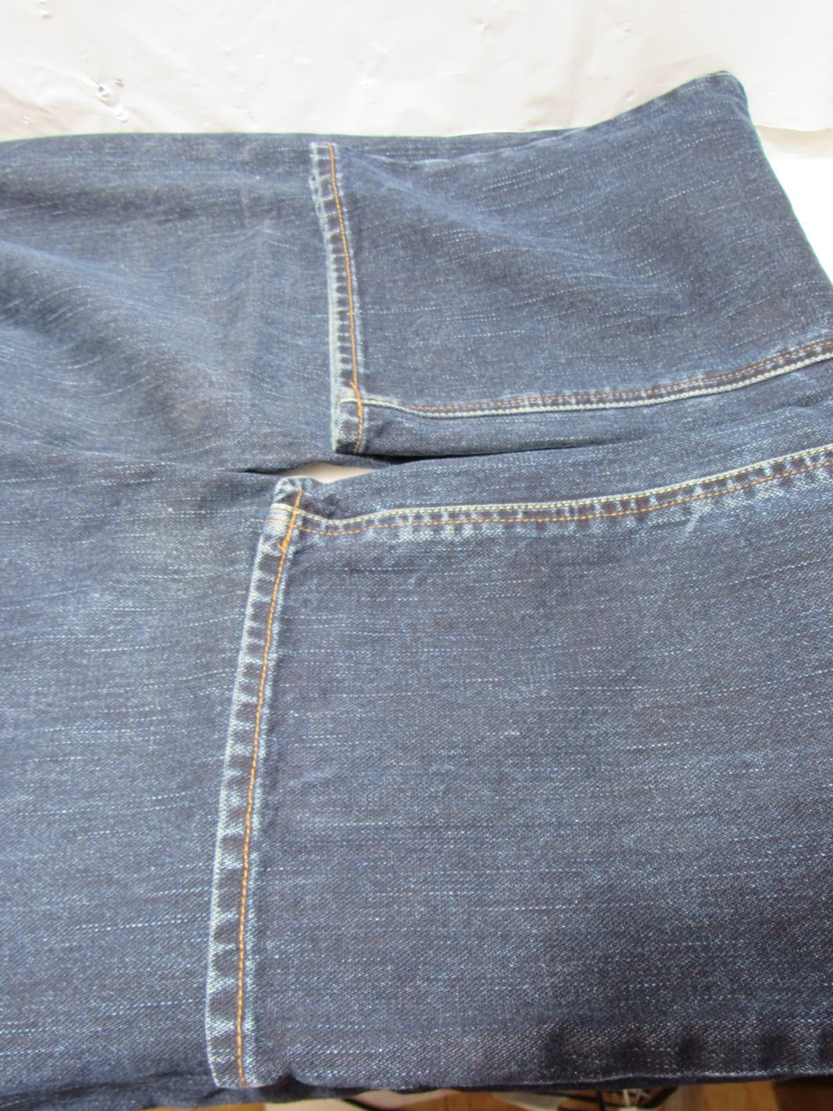 Vintage Tommy Hilfiger Jeans Mens 33 x 32 Dark Wash Denim (V38J) - Thumbnail 11