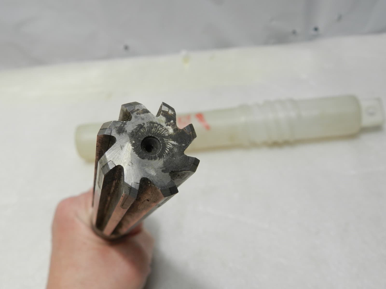 9970 Reamer Straight 8 Flute Morse Taper Shank 6.5" Flute Length 1" O.D. (C51JJ) - Thumbnail 6