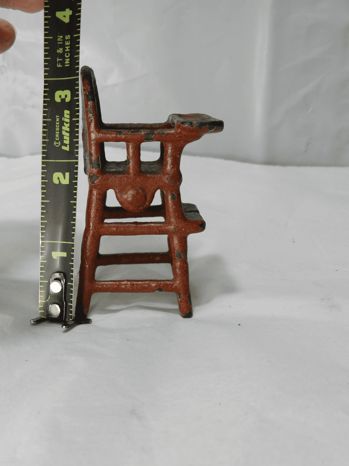 Antique Kilgore Manufacturing Cast Iron Stroller & Highchair Toy B8S - Thumbnail 11