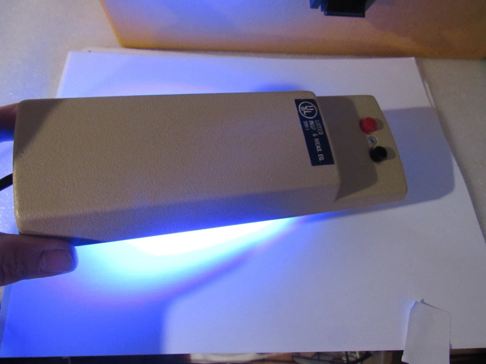 Ultra-Violet UVL-21 Blak-Ray Lamp long wave UV-366nm 115VAC, 60 Hz Crime Kit V41 - Thumbnail 4