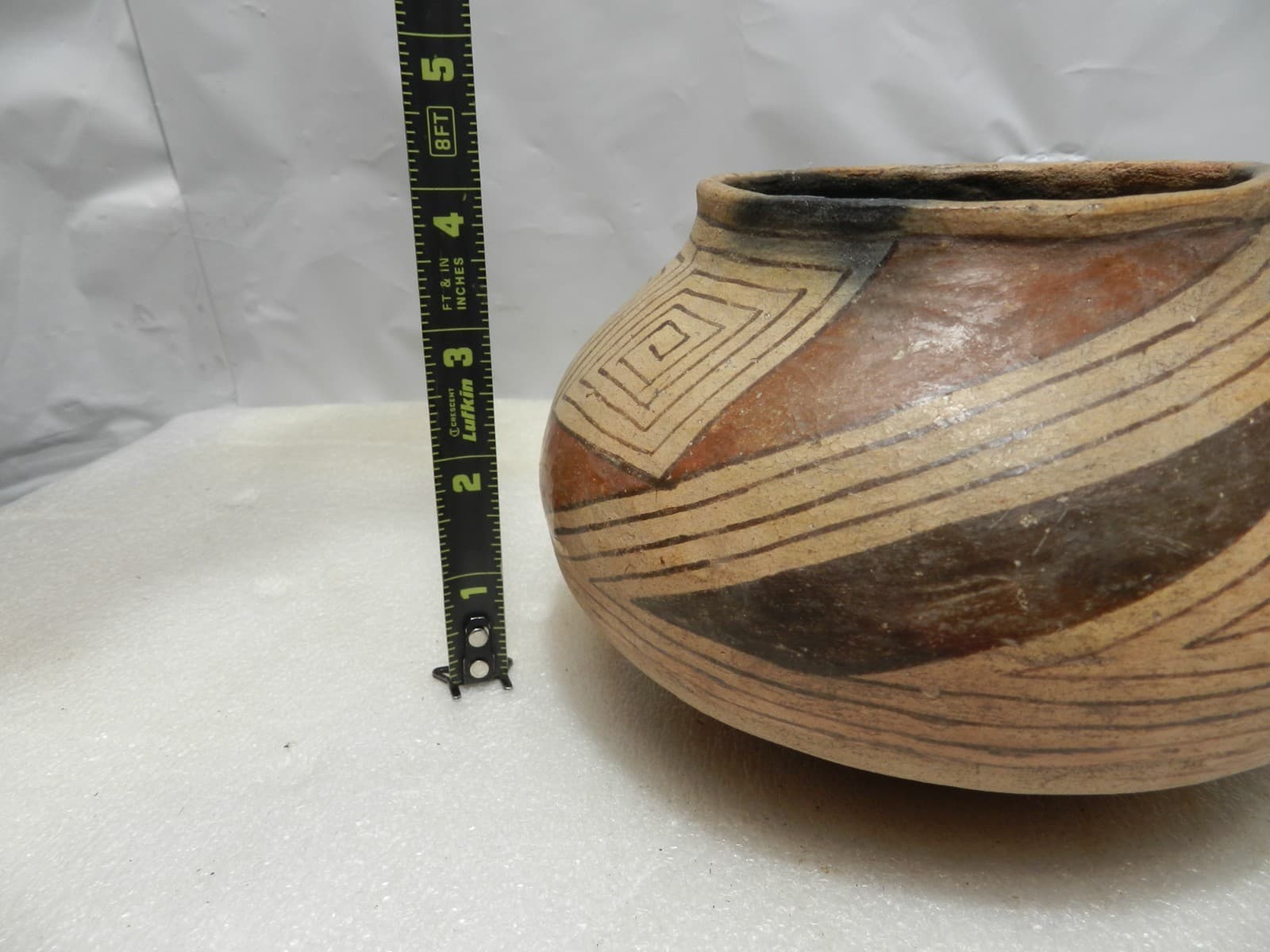 Pre-Columbian Casas Grandes Ramos Polychrome Pottery Jar / Olla 1150 to 1450 CE - Thumbnail 6