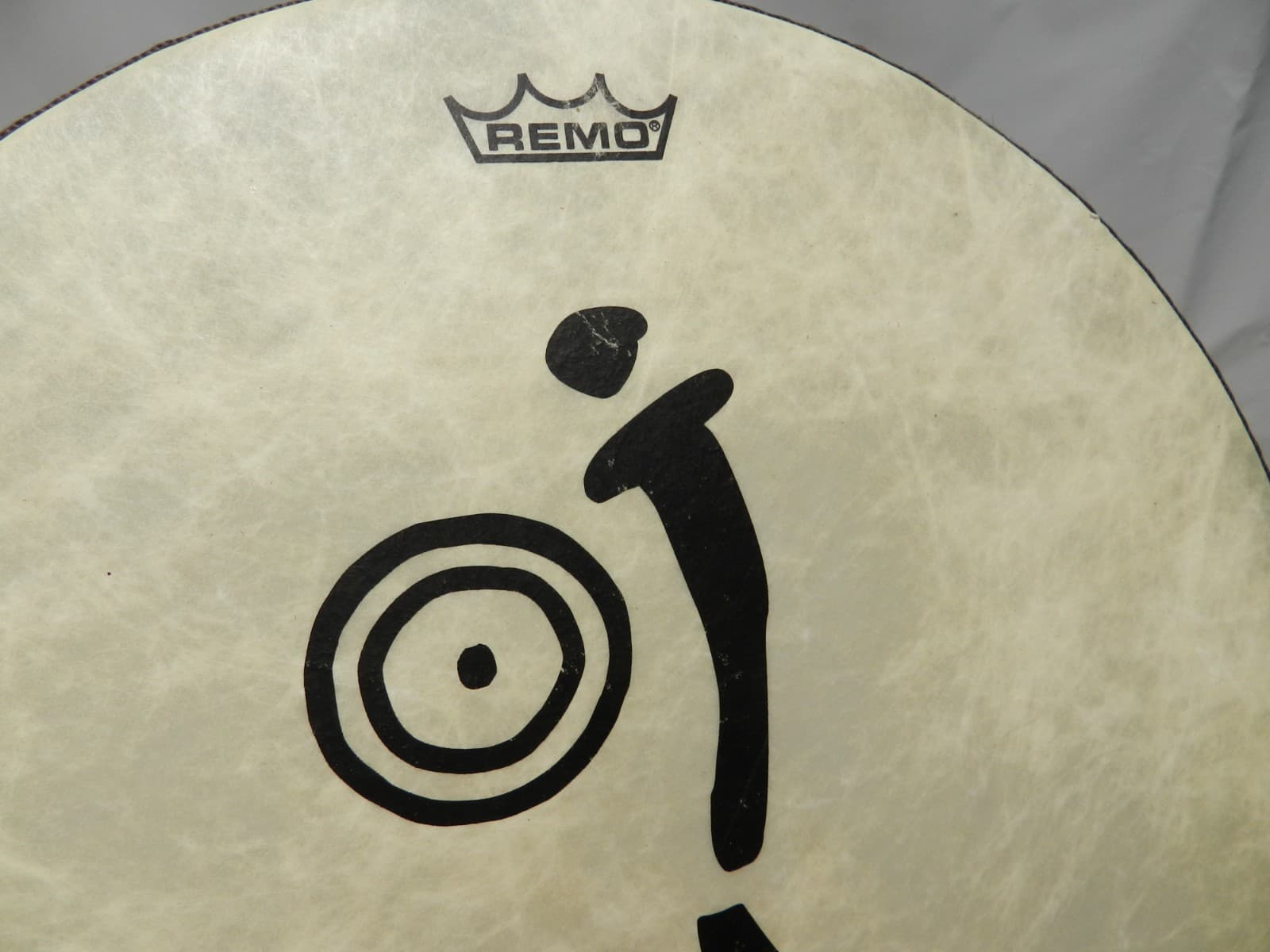 REMO 10" Frame Hand Drum Wood Walnut 10" x 2" Percussion (C55S) - Thumbnail 3