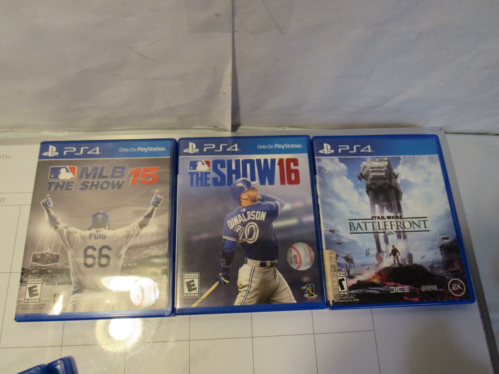PS4 Games Lot 9 Games Madden NFL 17, NBA 14 2k15 Live 15 16 MLB 15 16 B97 - Thumbnail 2