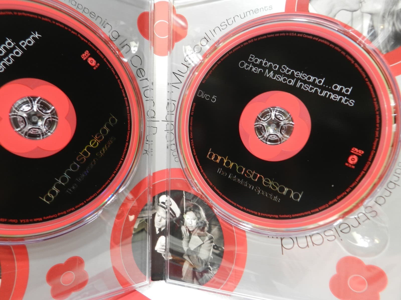 Barbara Streisand - The Television Specials 5 DVD set Excellent Like New E80J - Thumbnail 7