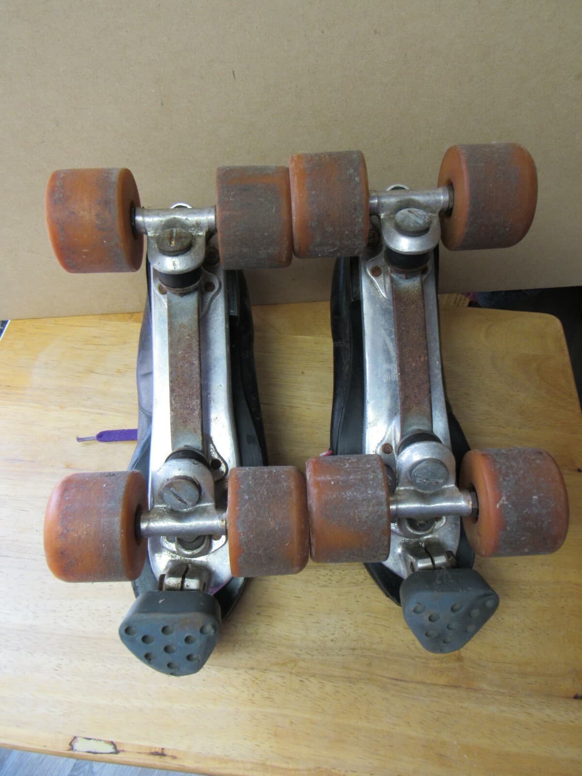 Vintage Pacer? Roller Derby Skates Speed Skates size 7 Zinger Wheels (K) - Thumbnail 8