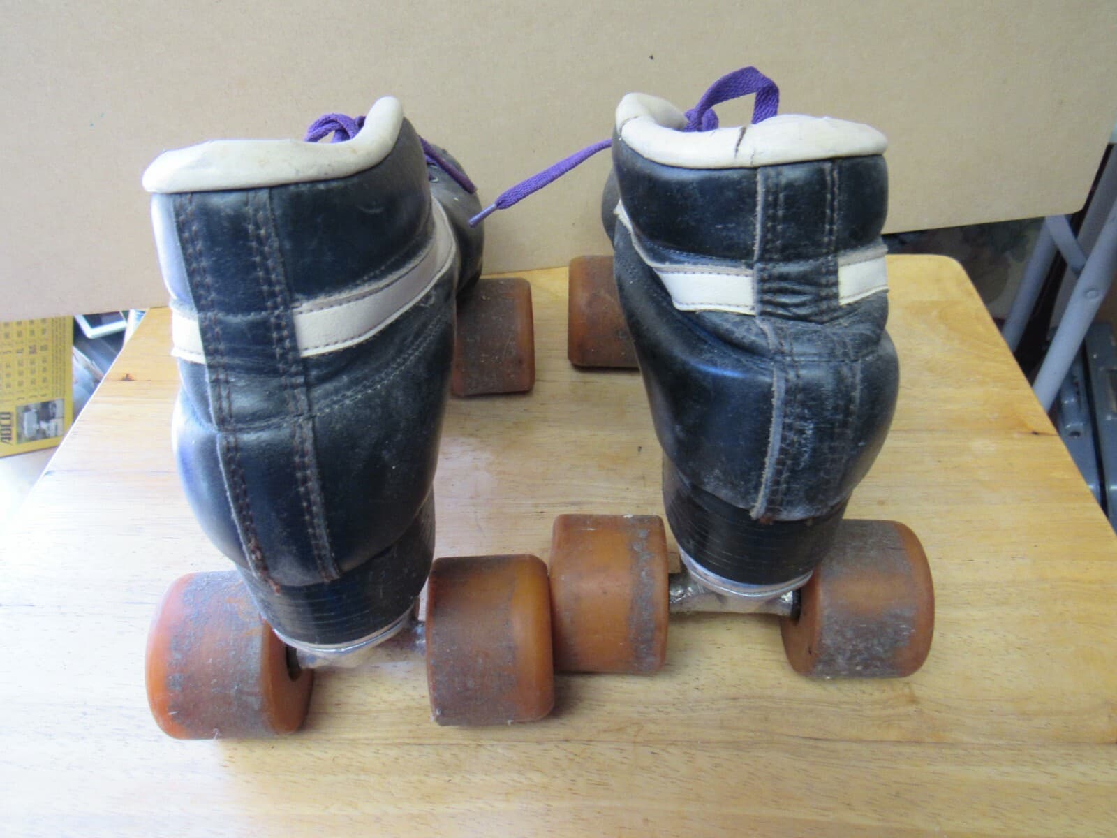 Vintage Pacer? Roller Derby Skates Speed Skates size 7 Zinger Wheels (K) - Thumbnail 6