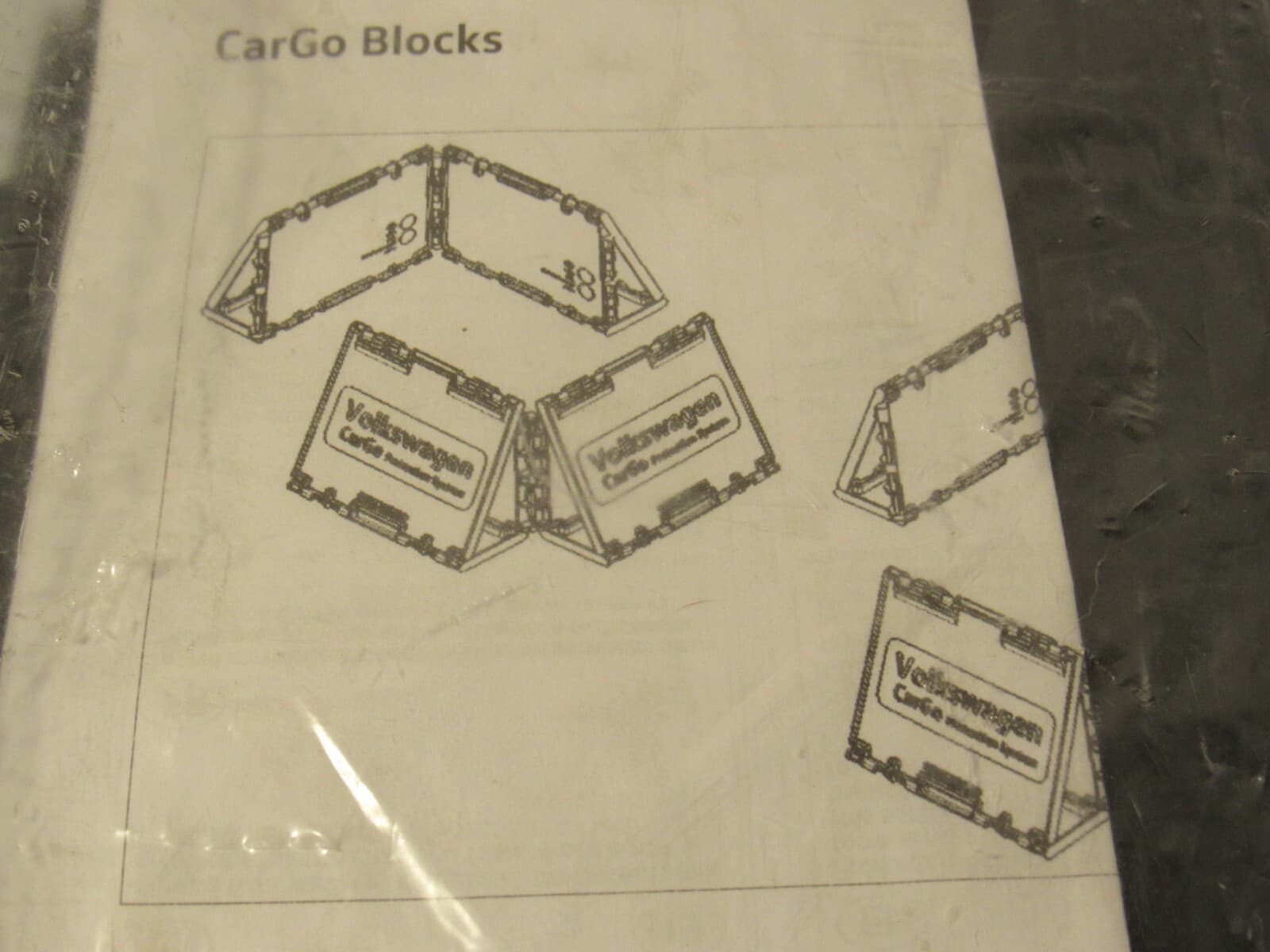 2018-2024 Cargo Blocks For Heavy Duty Trunk Liner Volkswagen 000061166D (G90J) - Thumbnail 4