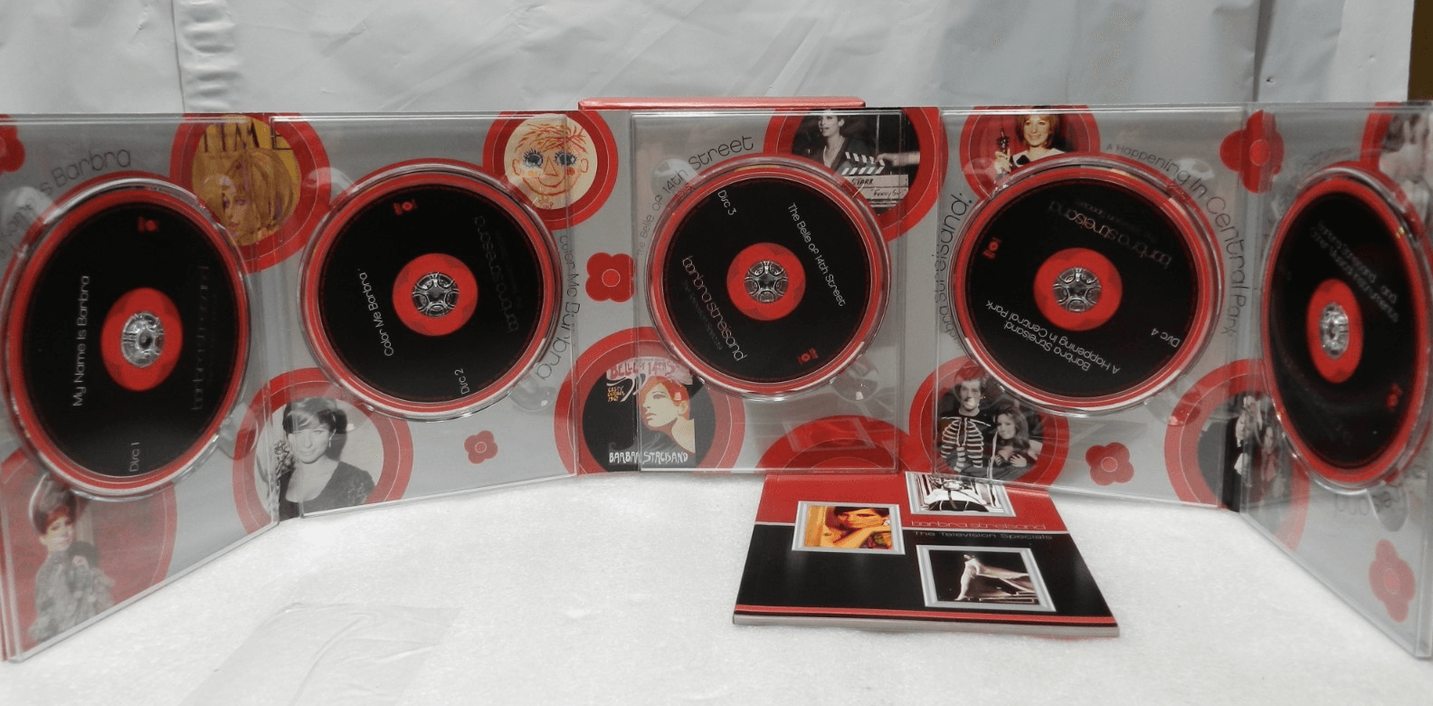 Barbara Streisand - The Television Specials 5 DVD set Excellent Like New E80J - Thumbnail 3