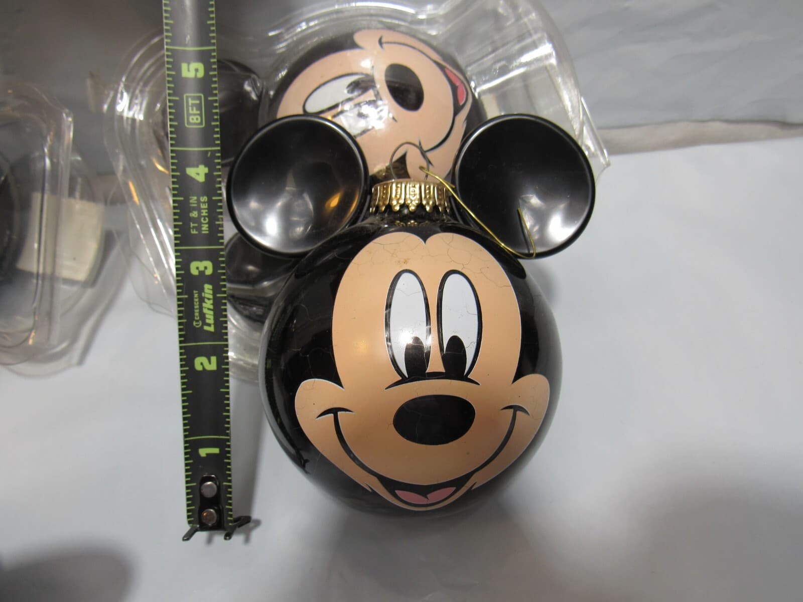 5 Vintage Disney Mickey Mouse / Minnie Mouse Head Ornament (O3M) - Thumbnail 11